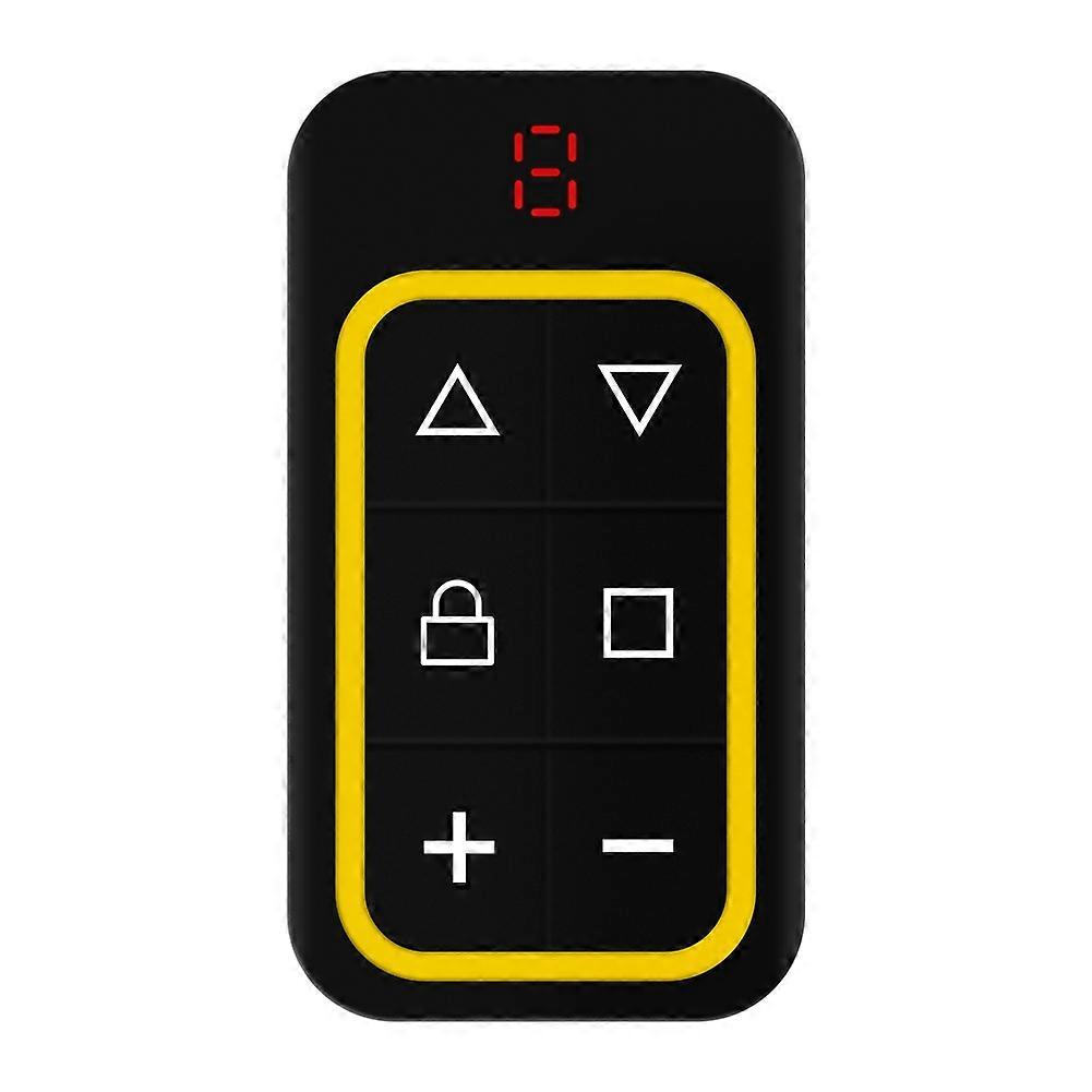 8CH Multi Frequency Garage Door Remote Control 270-868MHZ RF Copy Remote Control Automatically Identify Frequency Yellow