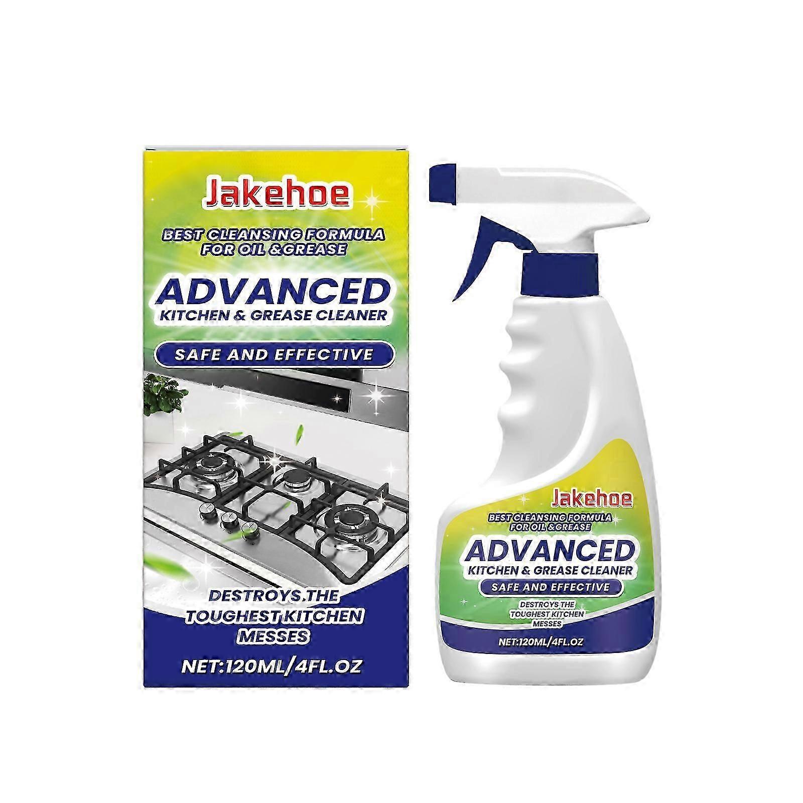 Powerful Kitchen Grease Cleaner - Grease Remover Foam, Gentle on Surfaces