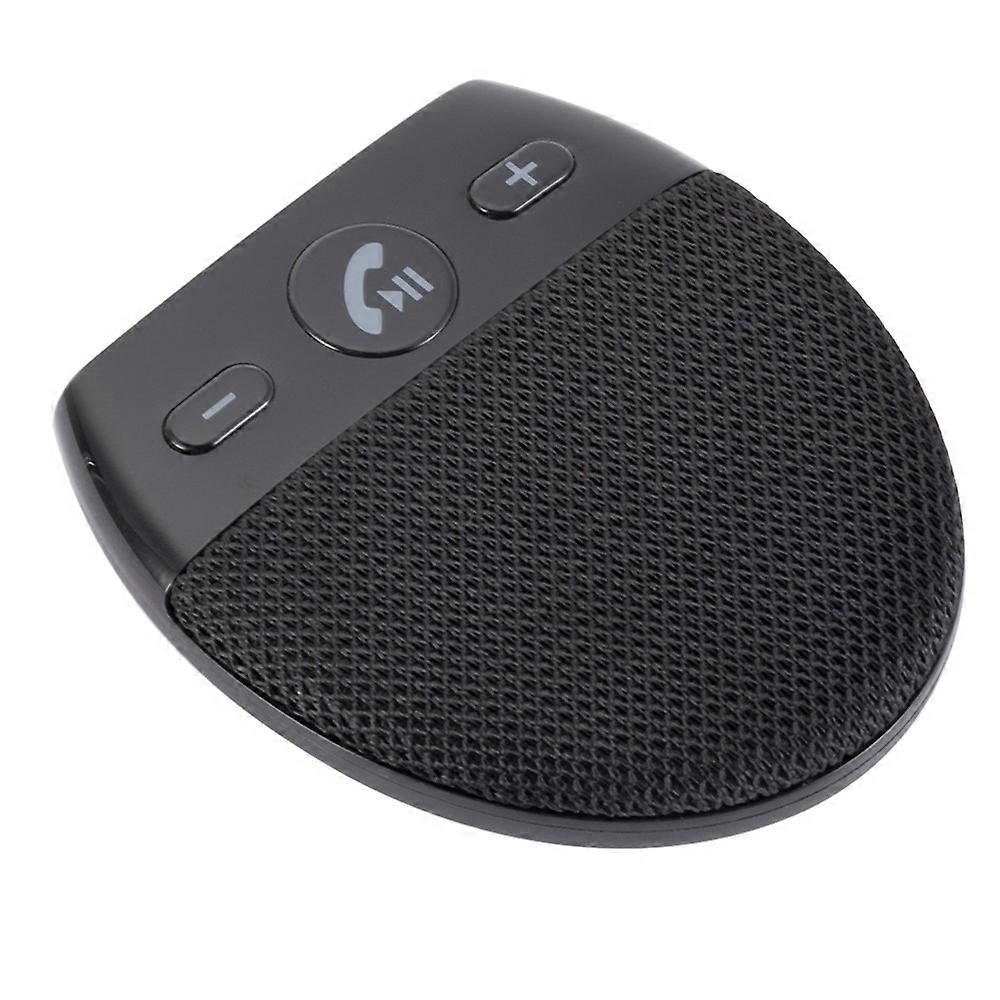 Bluetooth Car Speaker Hands Free Speakerphone USB Charging Speakerphone with Clip for Hands-Free Call Music Wireless Car Speaker S