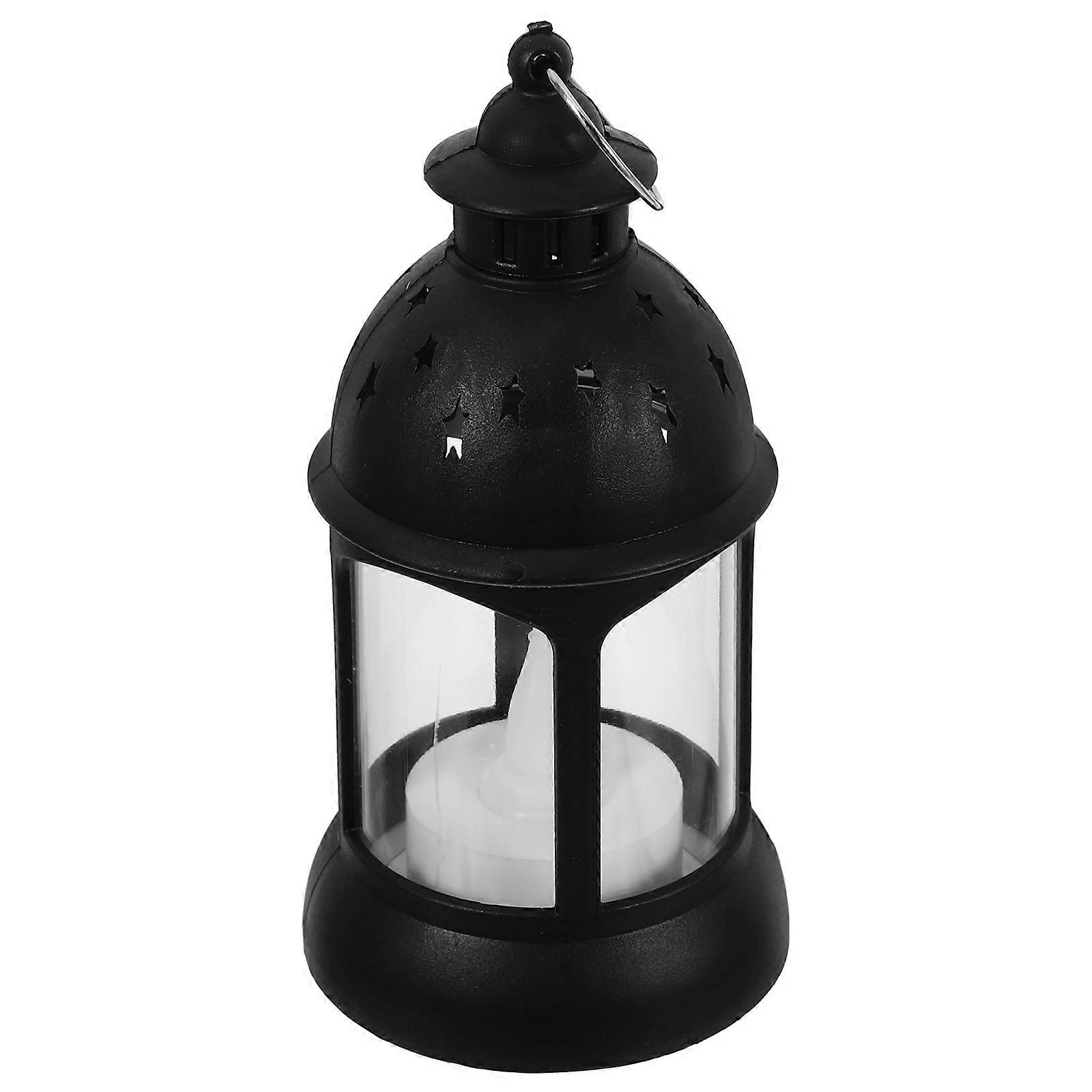 ABS Vintage Lantern Electronic Candle Lantern for Decoration Wedding Use