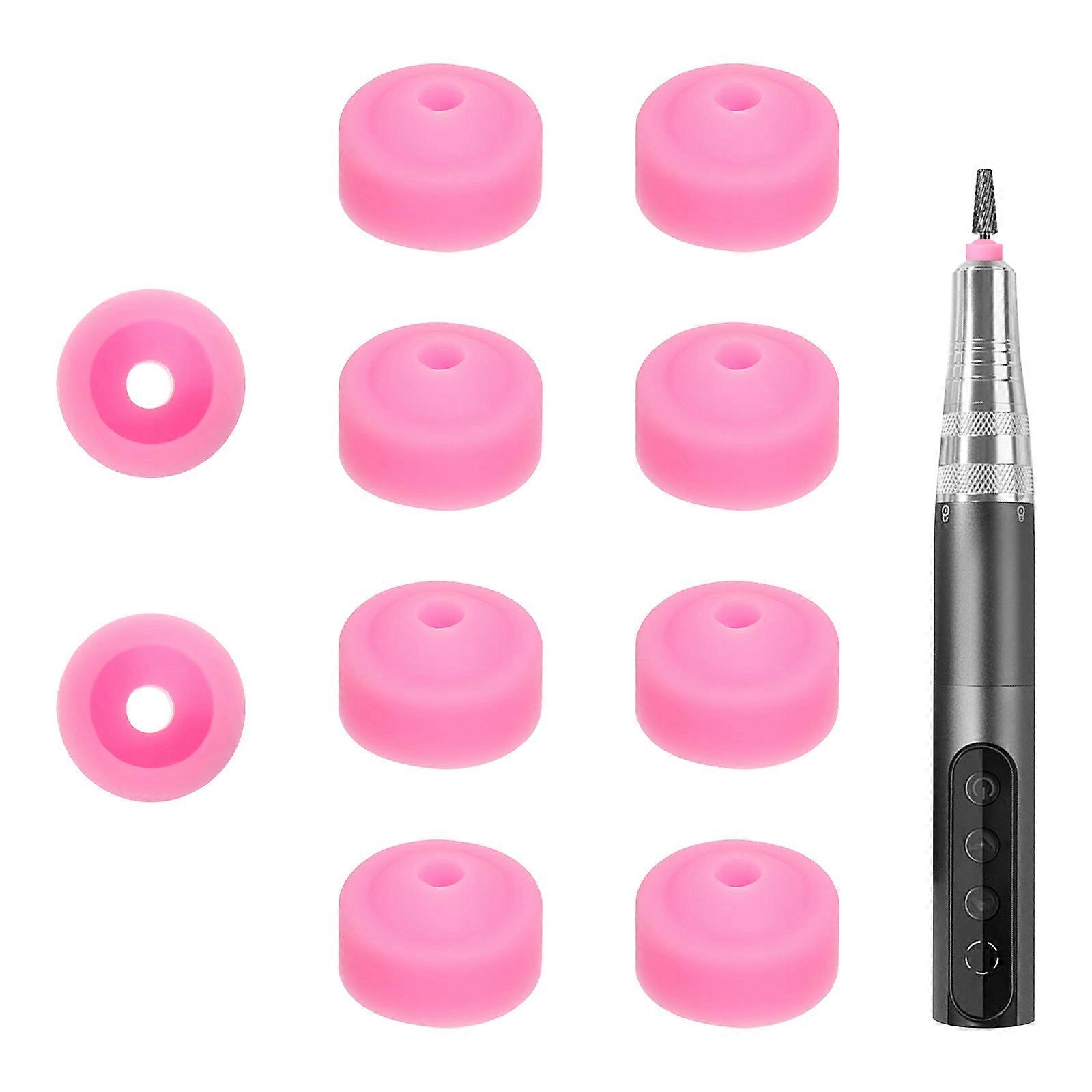 Nail Art Tools Silicone Dustproof Protector Caps for Protection 30Pcs