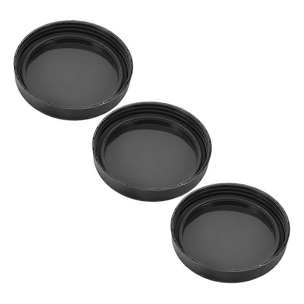 Juicer Lid Replacement Sealing Ring for Fresh Keeping 3Pcs ABS Grey Covers