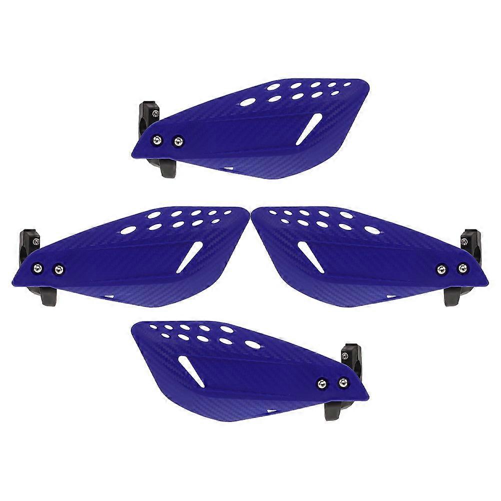 Motorcycle Hand Guard Blue Replacement Hand Guards for Handlebar Protection 2Pairs