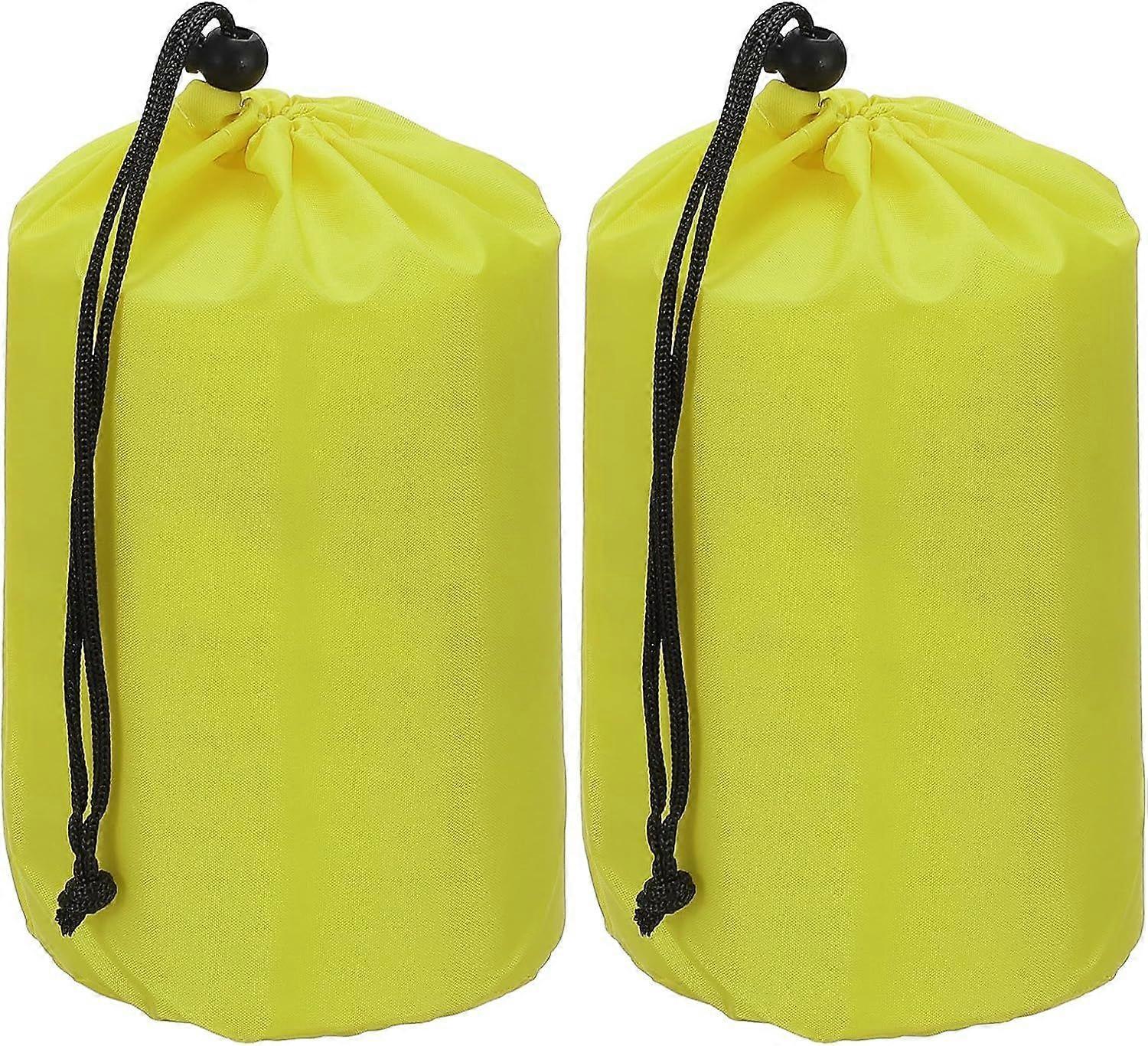 Stuff Sack, Waterproof Outdoor Storage Sack Portable Drawstring Dust Flap Bag