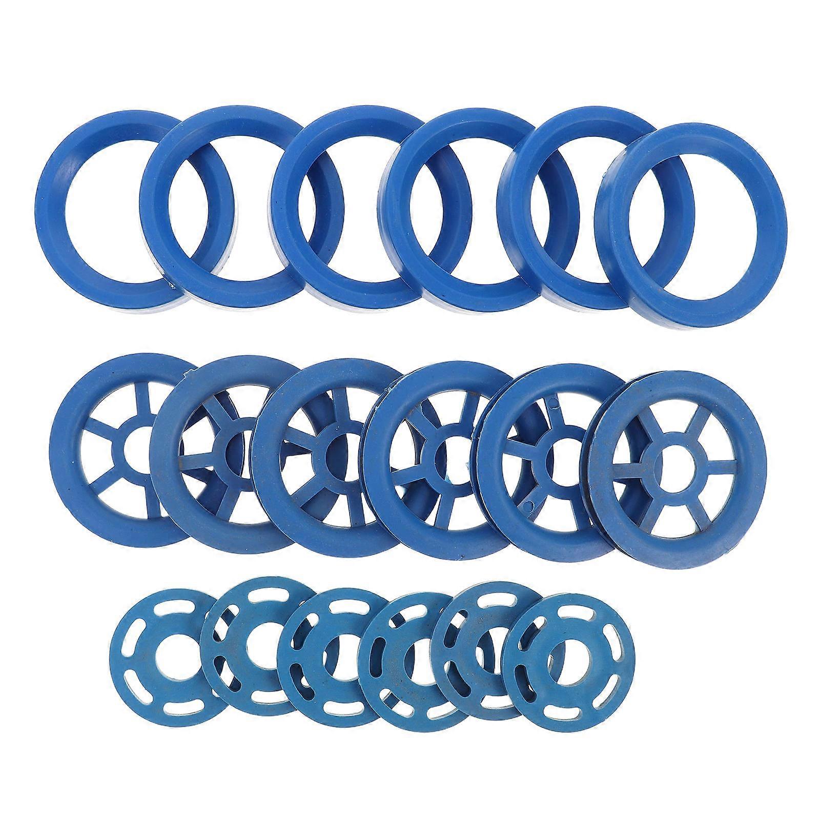 American Style Cast Net Separator for Fishing Net 6Sets Plastic Rings