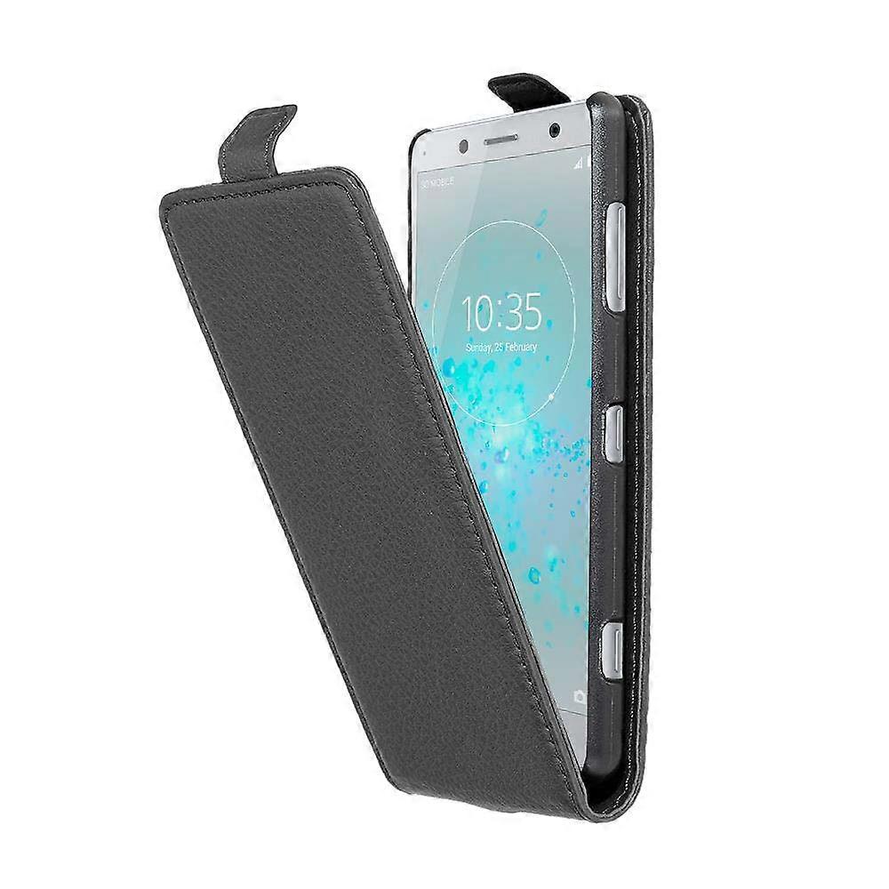 Sony Xperia XZ2 COMPACT Case Flip Case - with Textured Surface