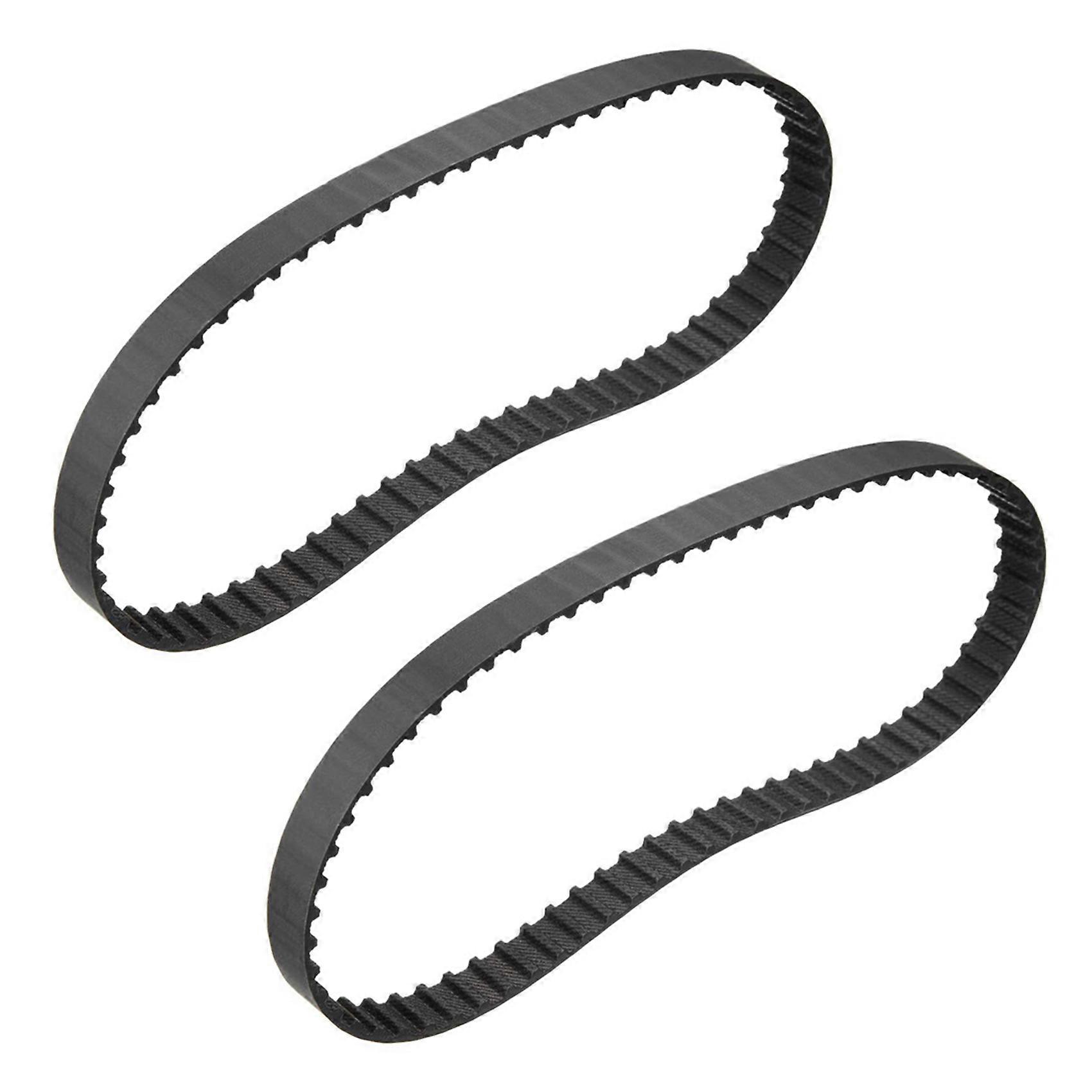 2X 142XL Rubber Timing Belt Synchronous Closed Loop Timing Belt Pulleys 10mm Width