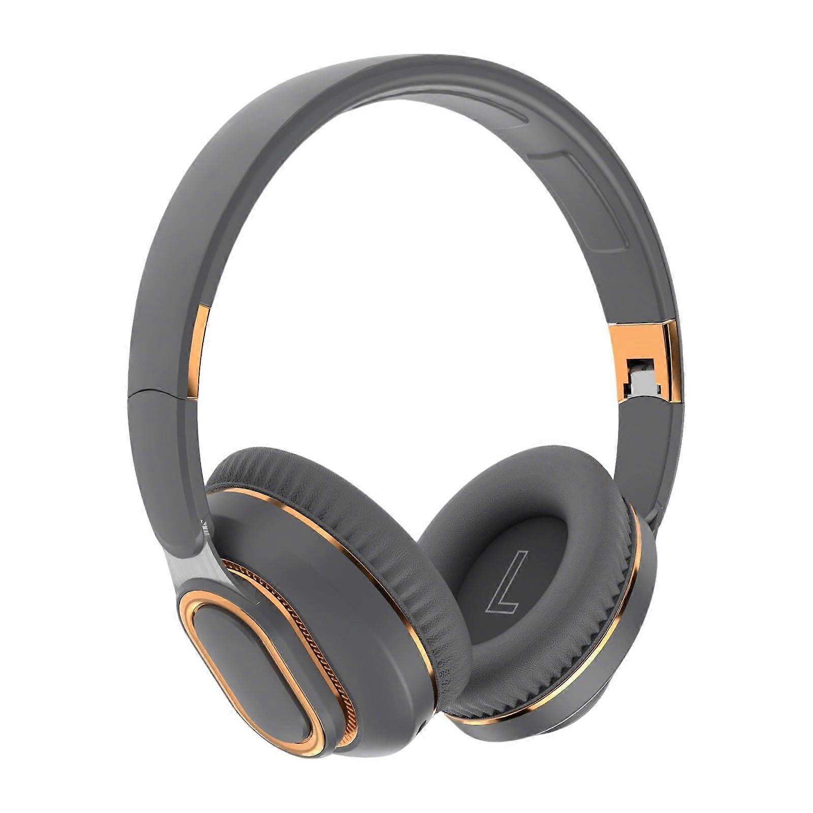 Sound Quality Headband Headset USBC Interface Wireless Folding Design Stereo PlugIn NC7B One Size