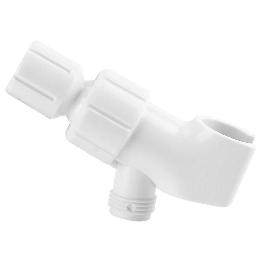 Universal G1/2 Shower Diverter Valve with Adjustable Handheld Shower Head Holder, Leakproof Design