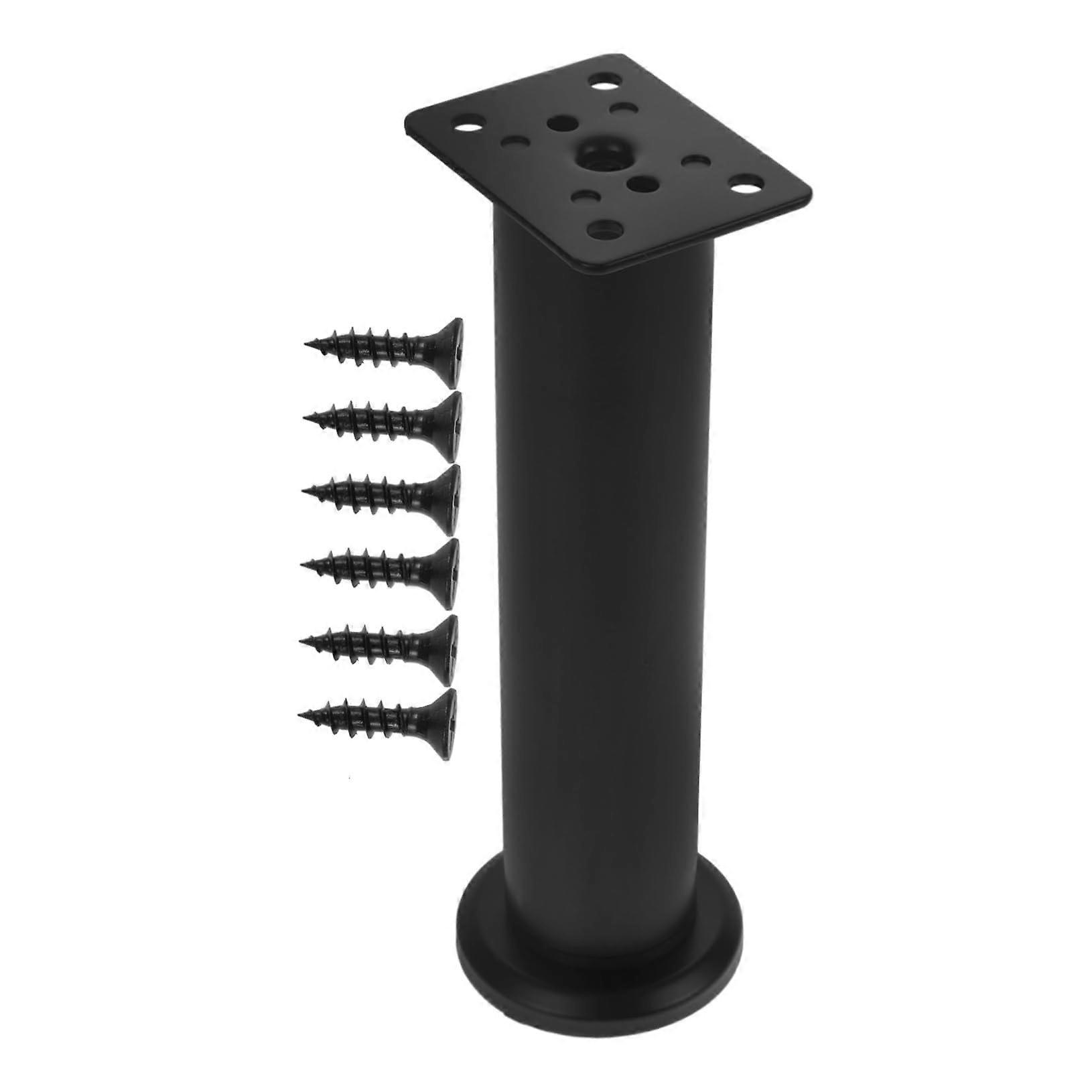 Adjustable Metal Table Legs Heavy Duty Furniture Replacement with Height Adjustable Design