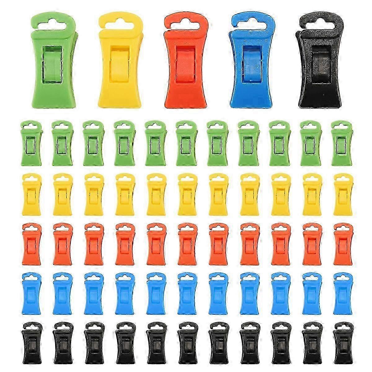 washer and dryer compatible 60 piece sock clip set