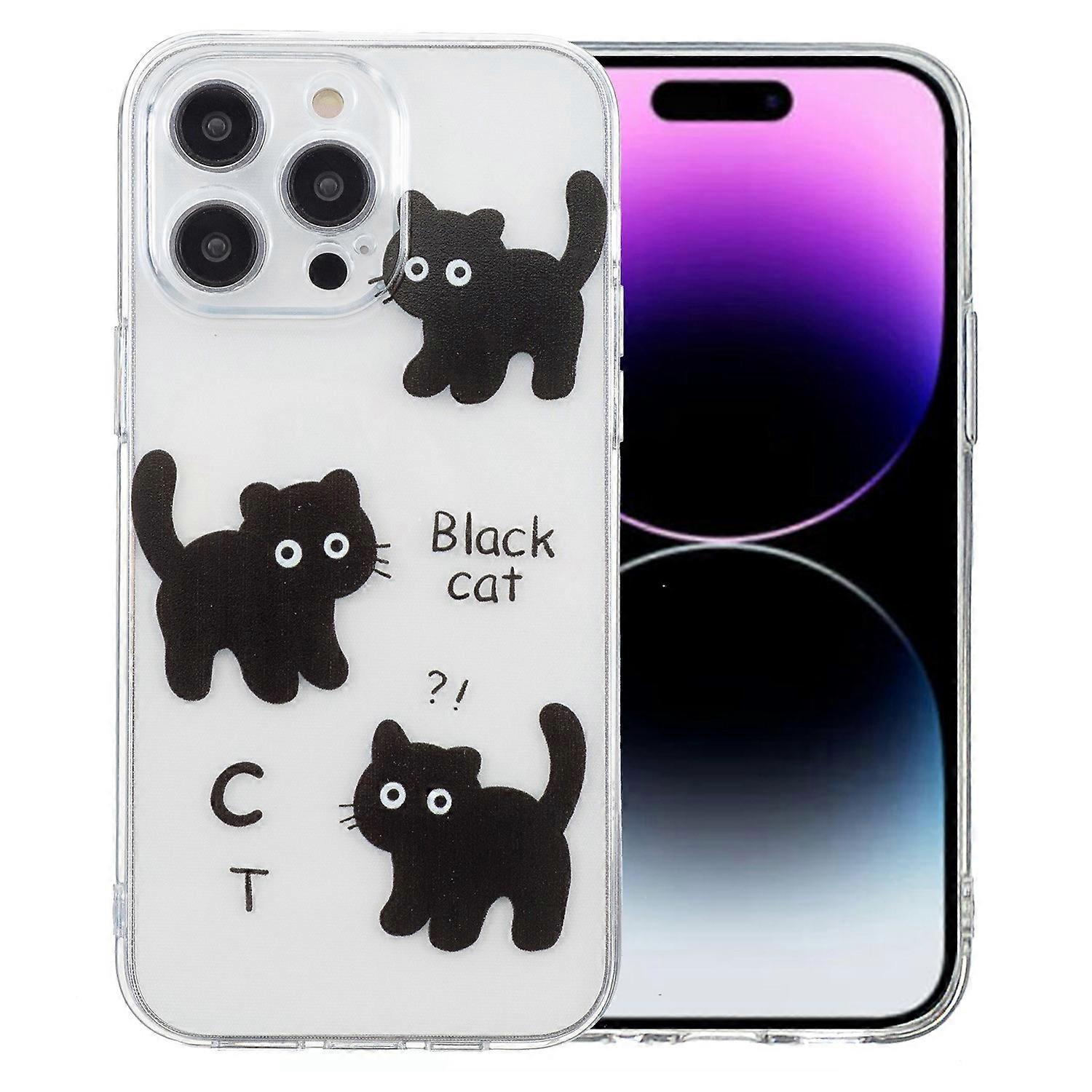 For iPhone 15 Pro Case Pattern Printing Anti-Drop TPU Phone Cover