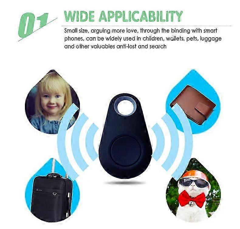 Key Finder Bluetooth GPS Tracker Child Pet Locator wireless lost Wallet Keyring