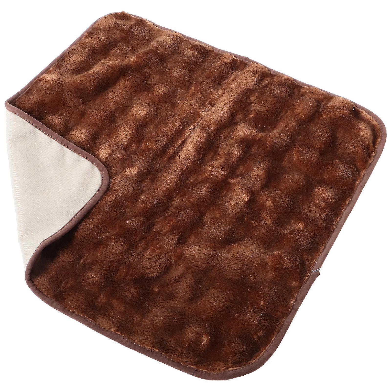 Coffee Plush Sofa Cover for Sofa Use Non-Slip Warm Comfortable Cushion