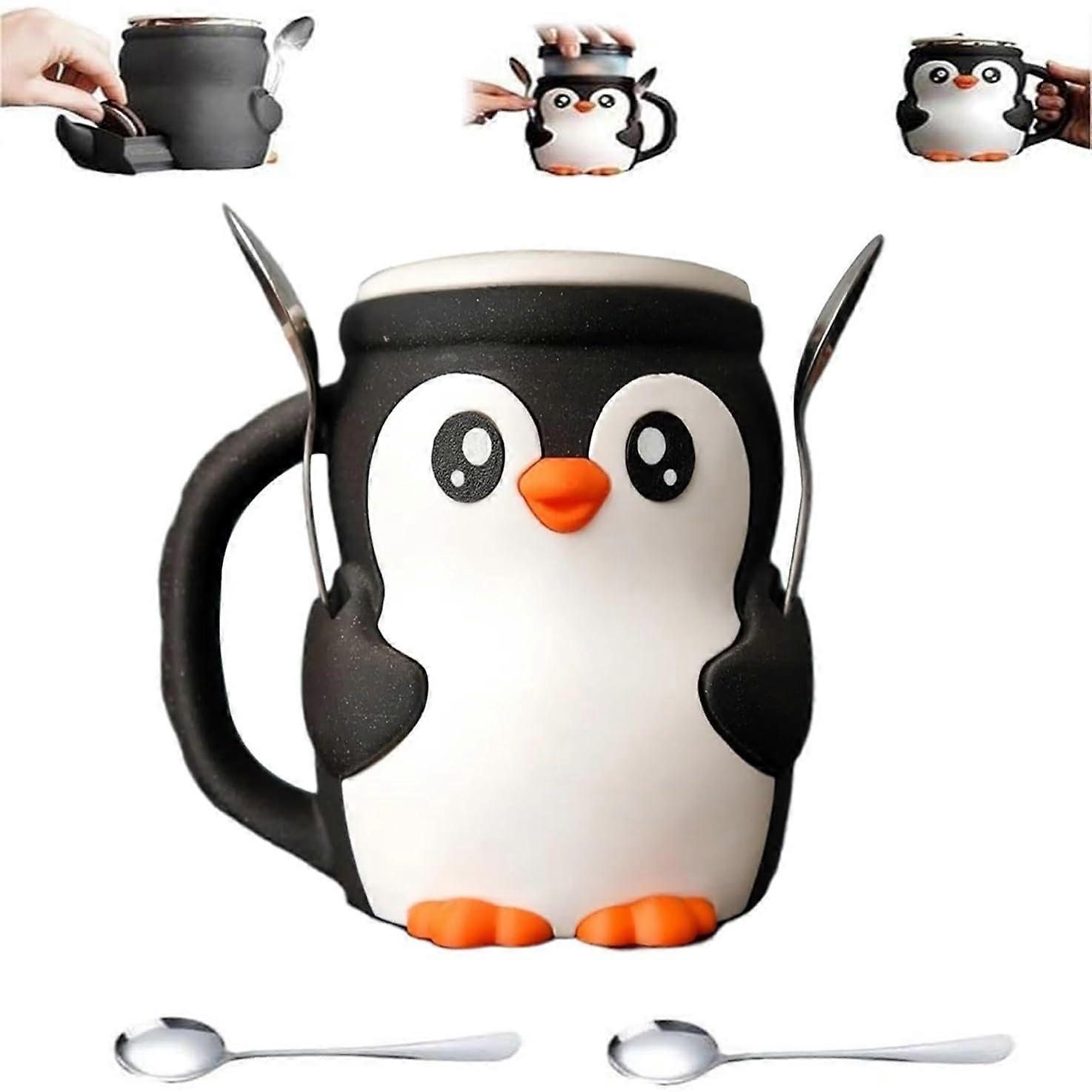 Ice Cream Pint Holder with Spoon Slot and Snack Drawer, Reusable Cozy Fits Standard Cups