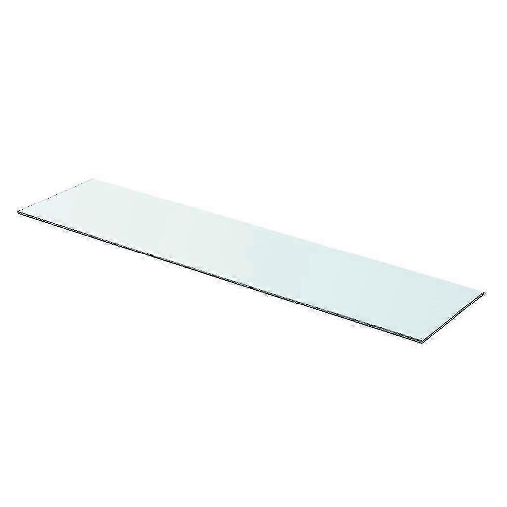 Shelf Panel Glass Clear 90x20 Cm