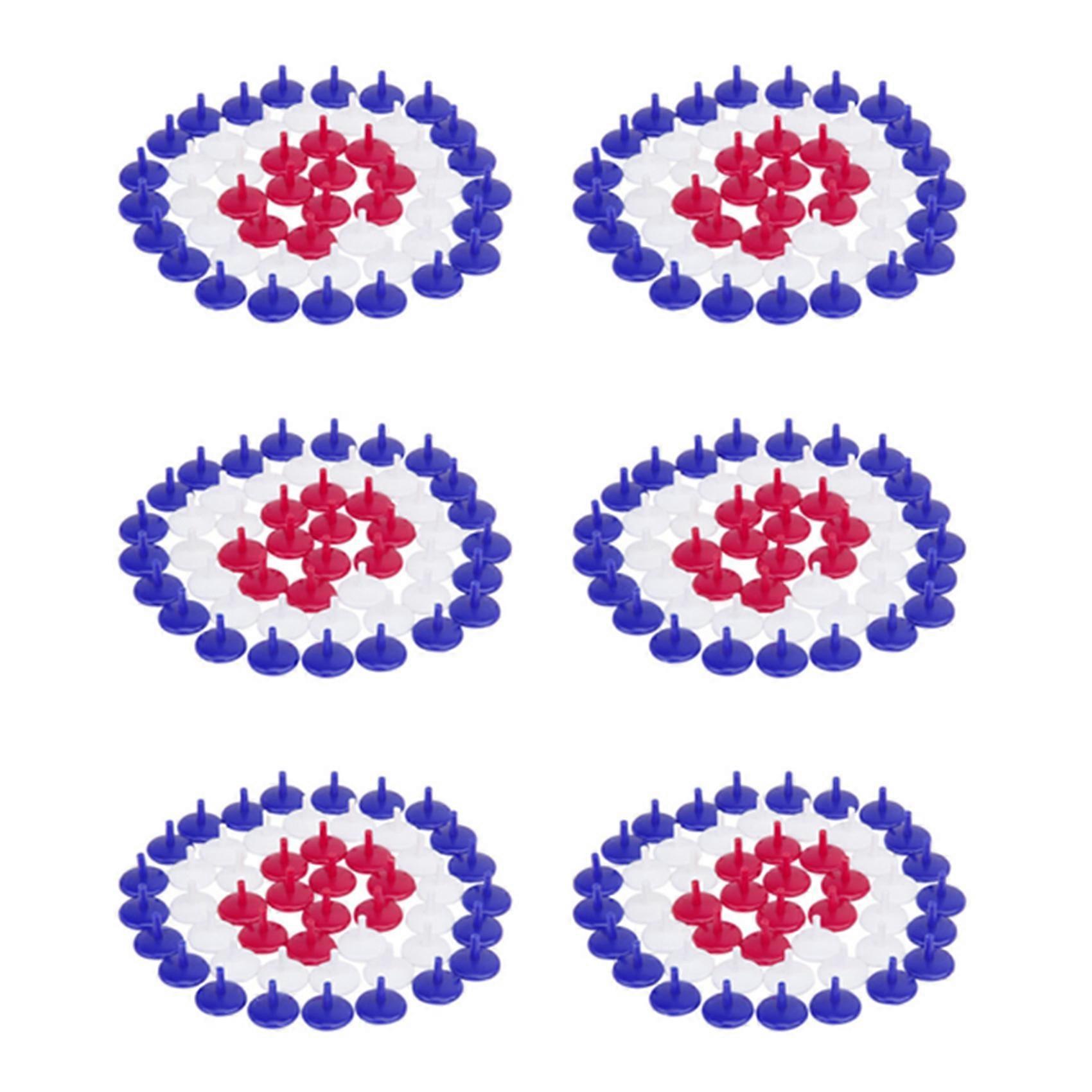 300 PCS Golf Ball Marker 18mm Random Color