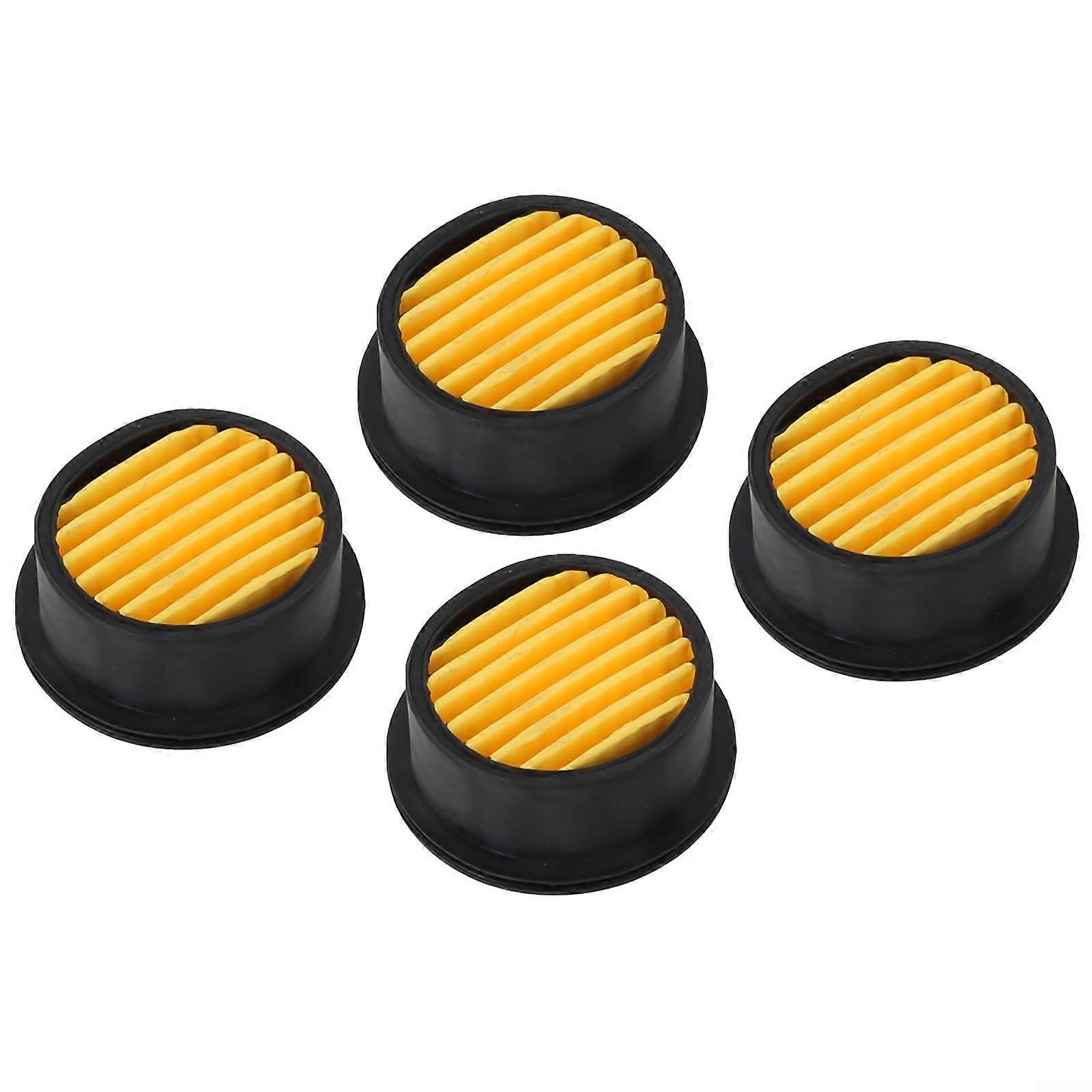 Replacement Air Compressor Muffler Filter 4pcs for Vacuum Pump Noise Reduction and Enhanced Air Flow