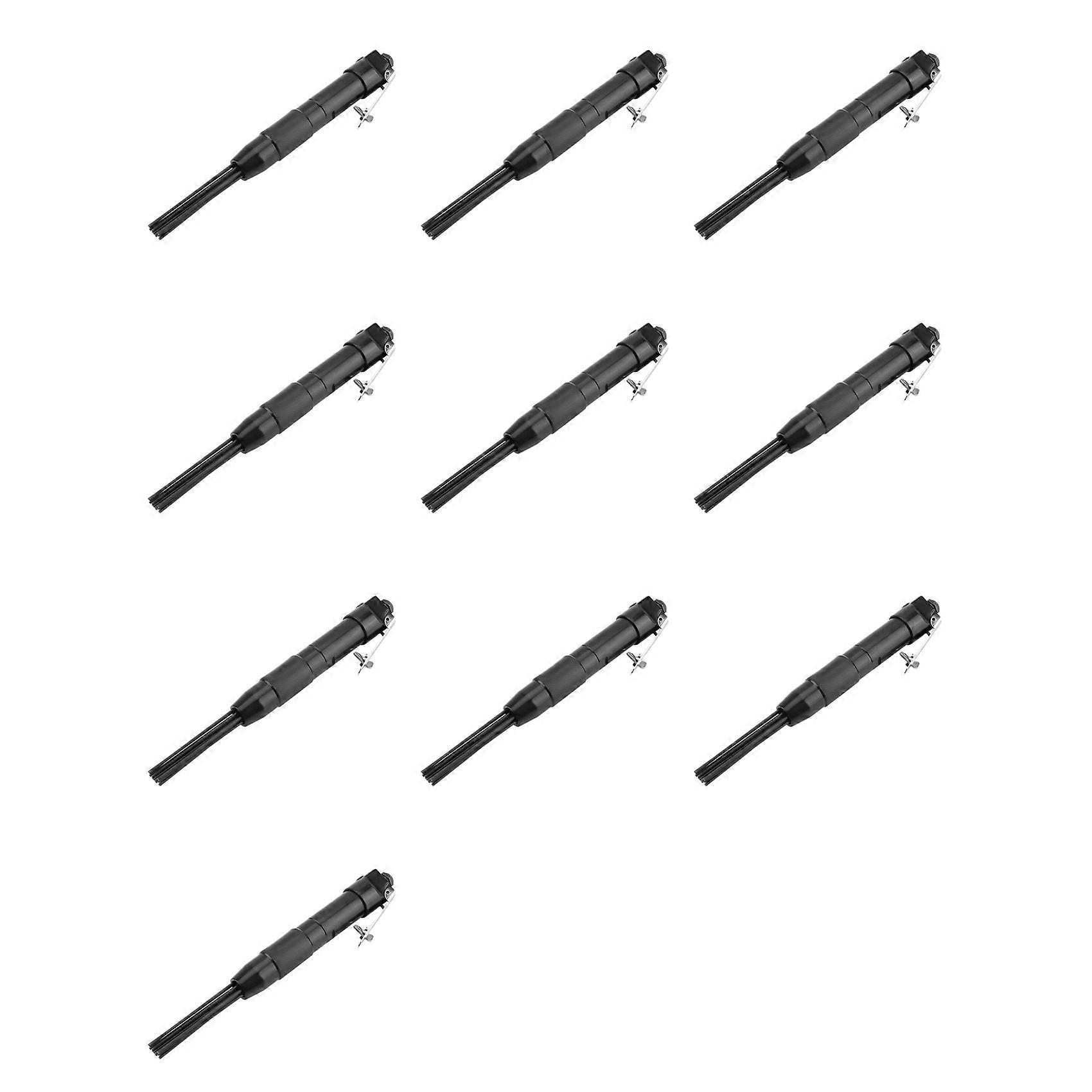 10X Needle Scaler Air Pneumatic Rust Corrosion Slag Remove Deburring Cleaning Tool