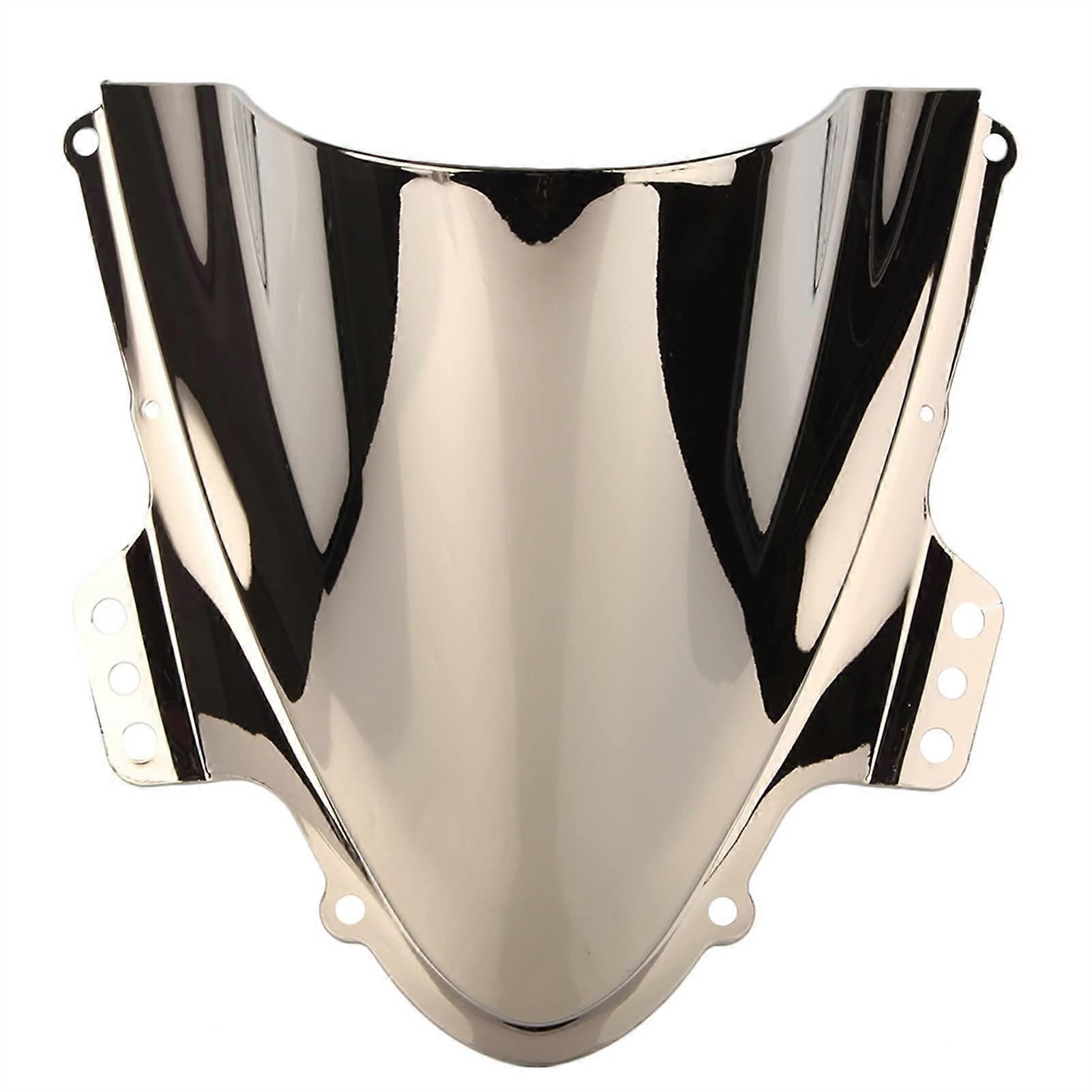Motorcycle Windshield for Suzuki GSXR1000 K5 2005 2006 ABS Front Windscreen Spoiler Silver