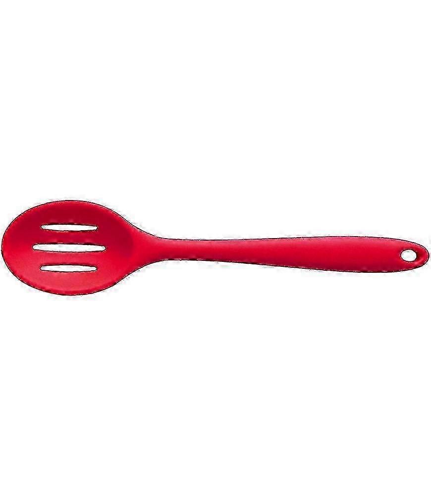 Premium Silicone Slotted Spoon With Hygienic Solid Coating 2025 25-26