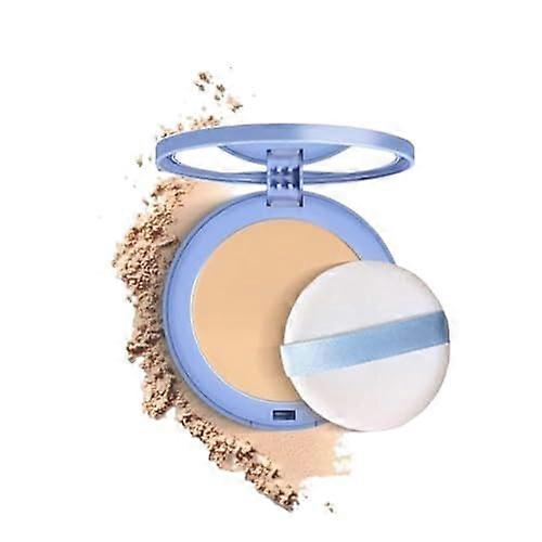 Matte Pressed Powder 02 Waterproof LongLasting Face Powder with Oil Control and Buildable Coverage