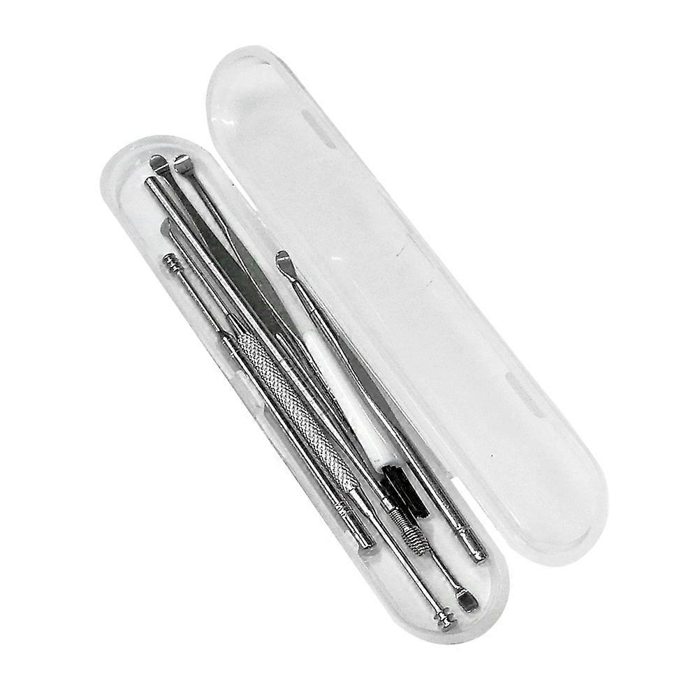 Ear Wax Removal Tools Kit Stainless Steel Ear Pick Deep Cleaning Set