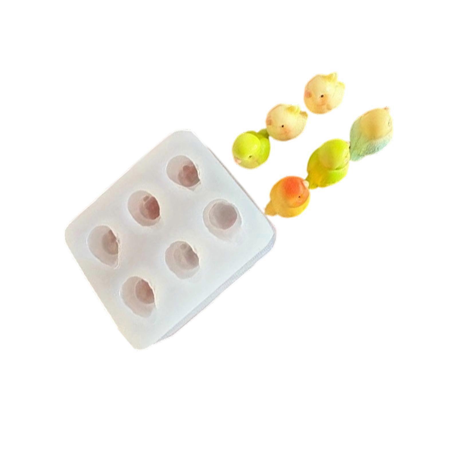 Sturdy Heat Resistant Silicone Parrots Mould For Multiple Applications Baking Soap Projects Multicolor