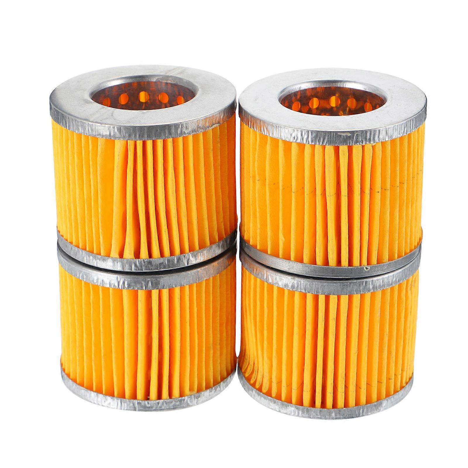 Air Intake Filter Elements for Compressor Muffler Function 4Pcs Durable
