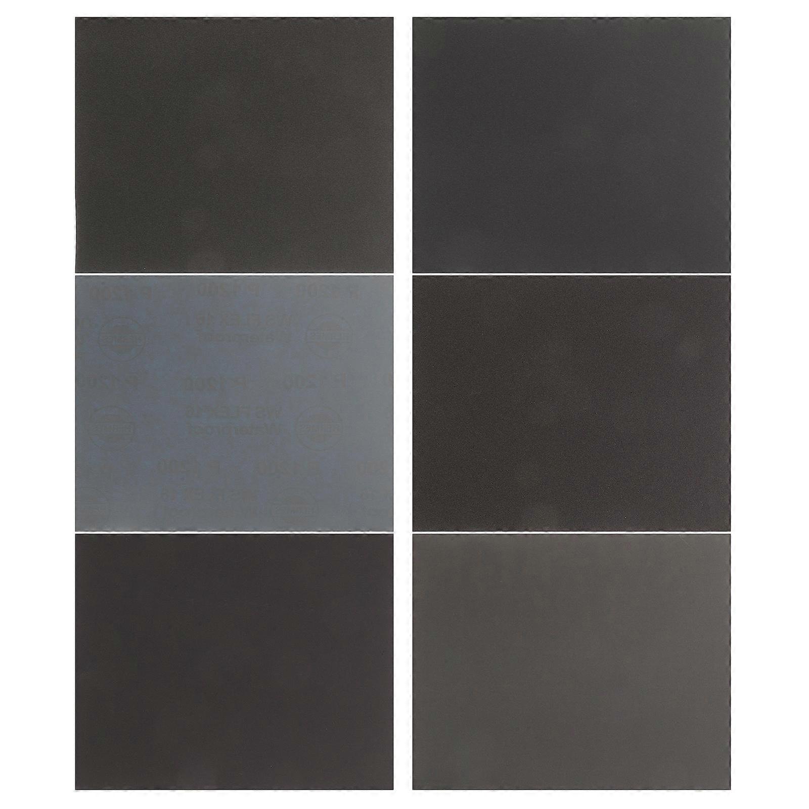 Hemoton 1 Set Sanding Sheets Sand Paper Auto Sandpaper Sheet Wet Dry Polishing Tool