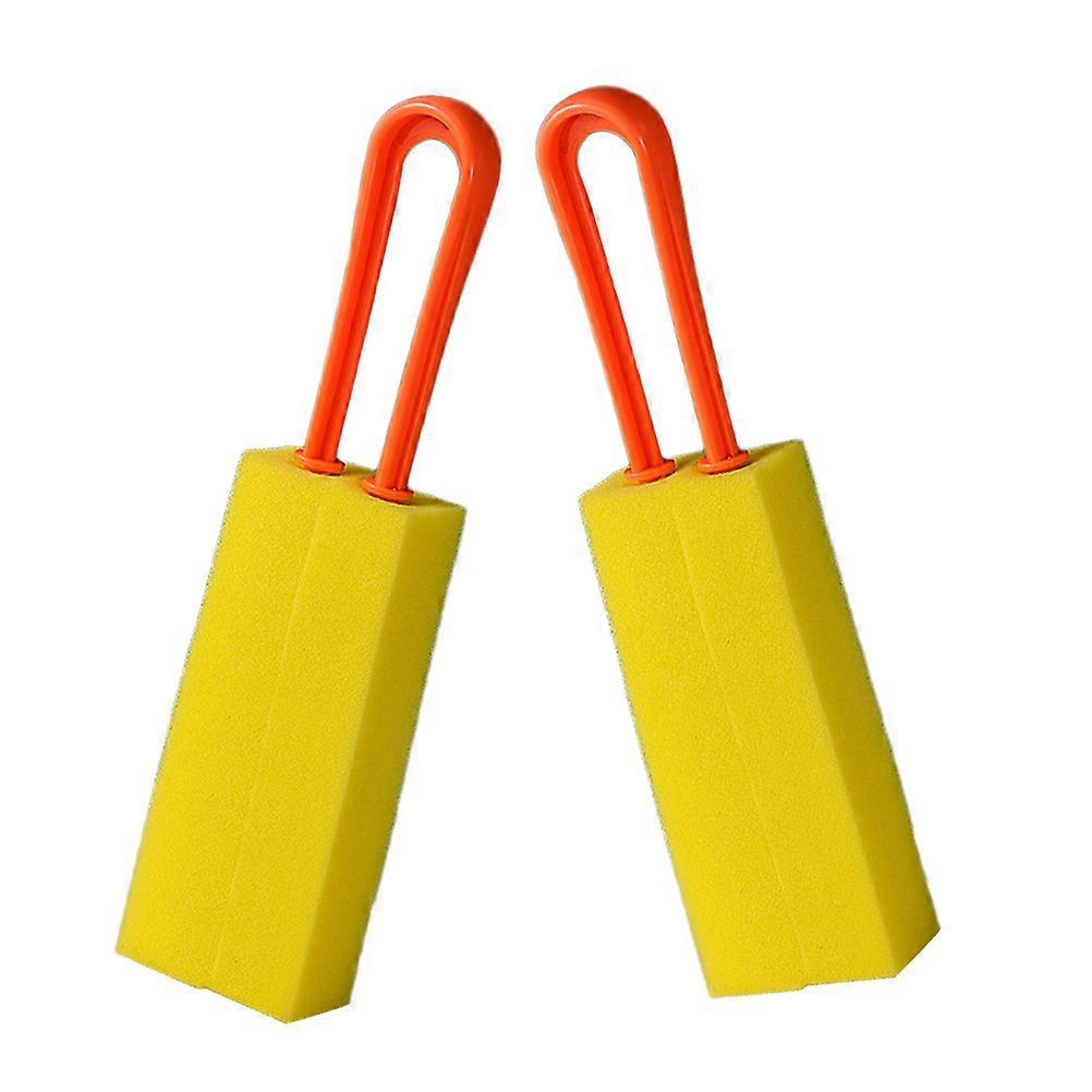 Multipurpose Cleaning Bottle Brush 2Pcs with Sponge for Cups