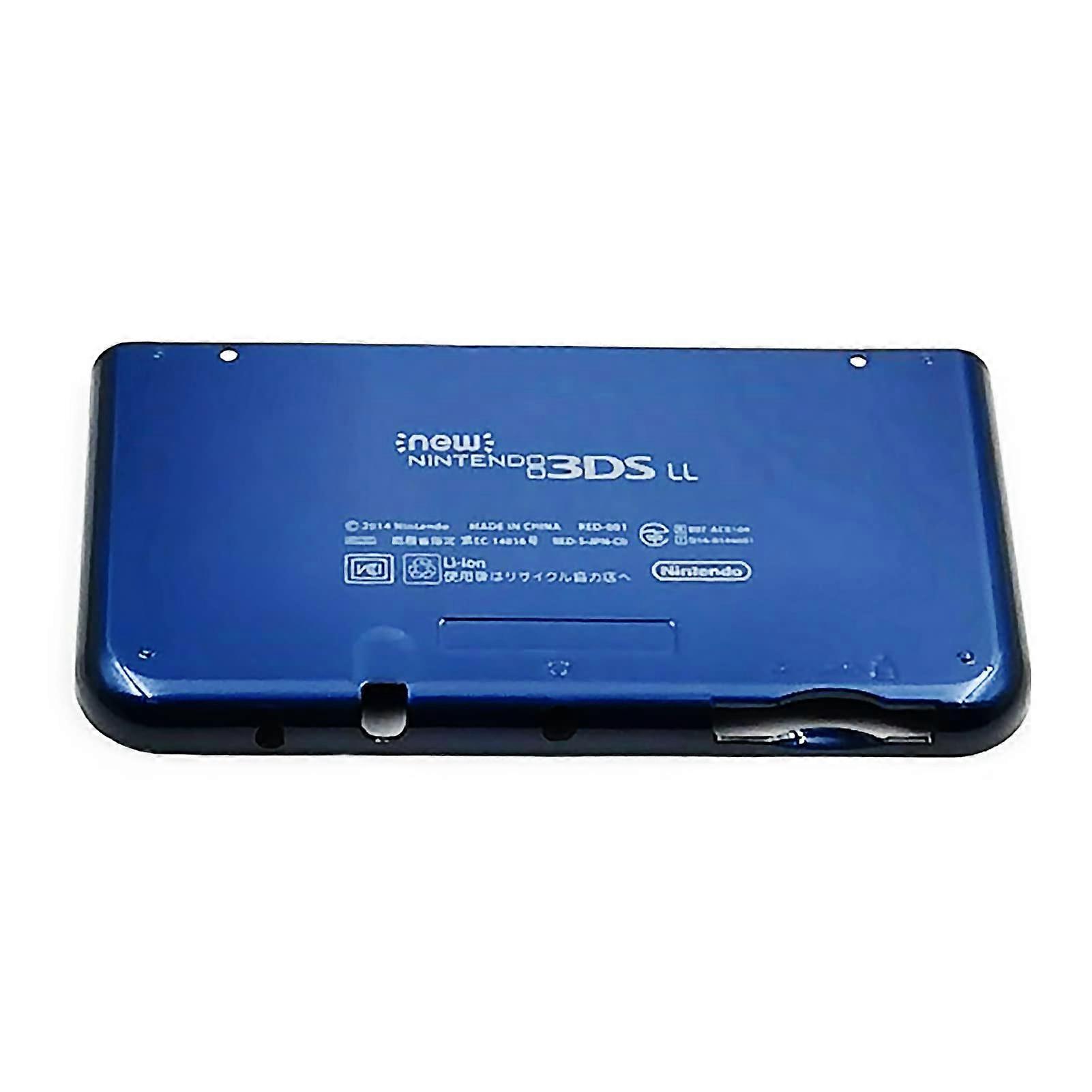Blue Exact Fit Replacement Bottom Shell for Nintendo 3DS XL LL Console