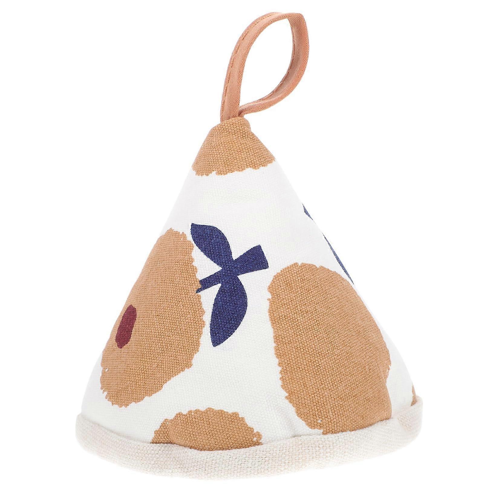 Heat Resistant Triangular Pot Handle Covers with Cotton Padding for AntiScald Kitchen Cooking