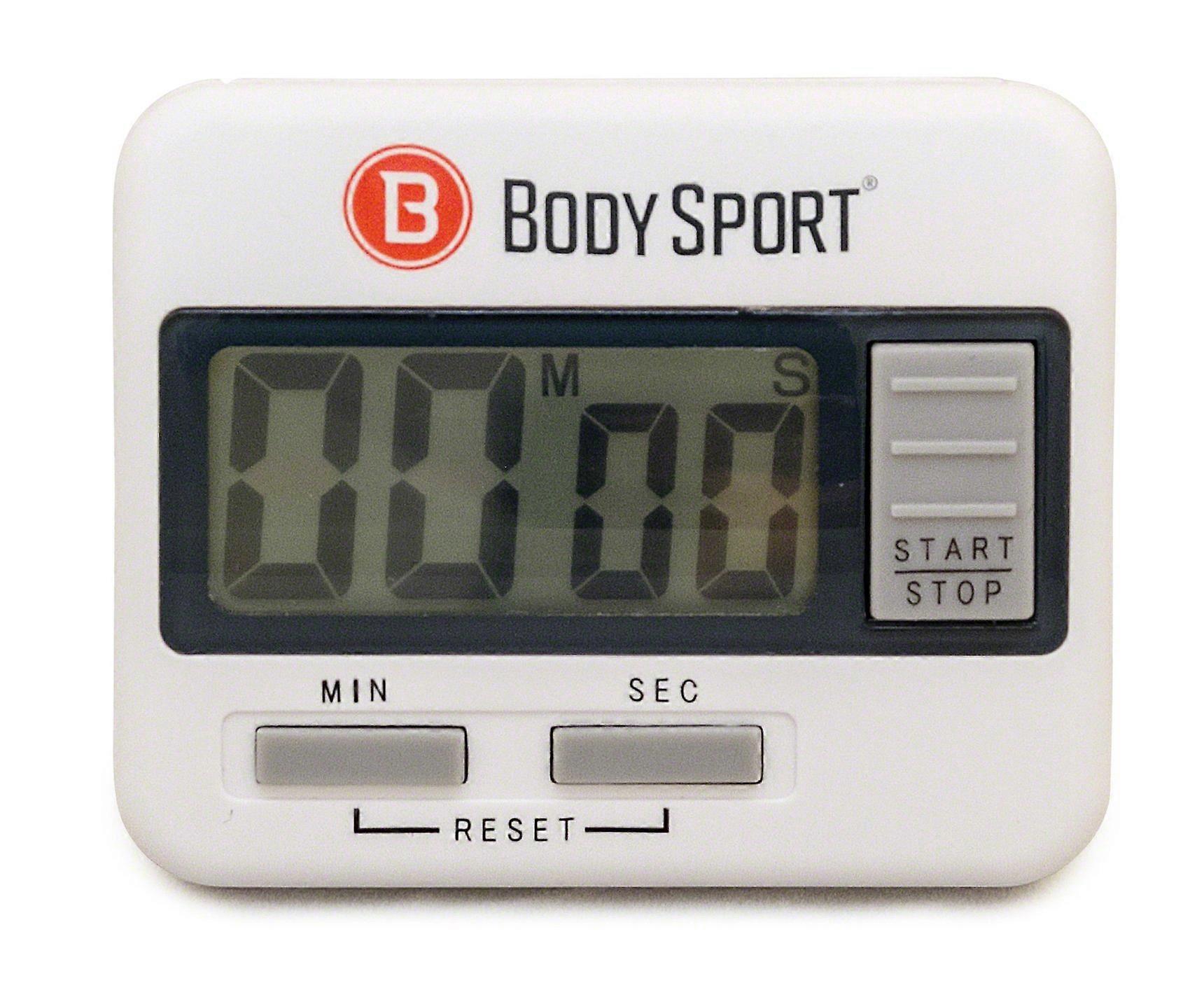 Digital Timer Stopwatch for Fitness and Exercise with Countdown, Easy Interface, Battery Included