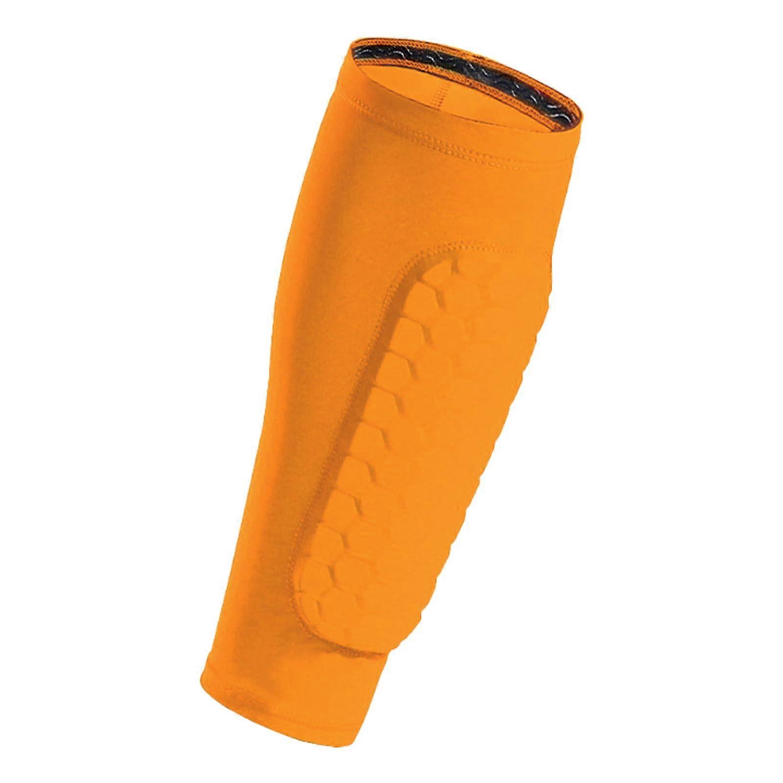 Shin Guards with ShockAbsorbing Padding Calf Compression Sleeve for MultiSport Protection