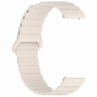 For Garmin vivoactive 5 Magnetic Silicone Watch Band 20mm Adjustable Replacement Strap