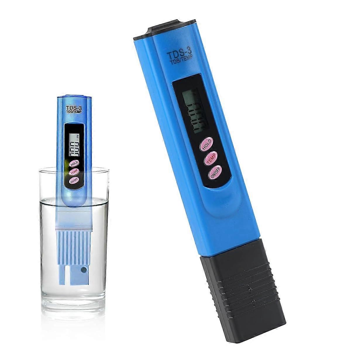 Digital TDS Meter with LCD Display for Drinking Water, Aquarium, Pool Testing, 09990 PPM Range