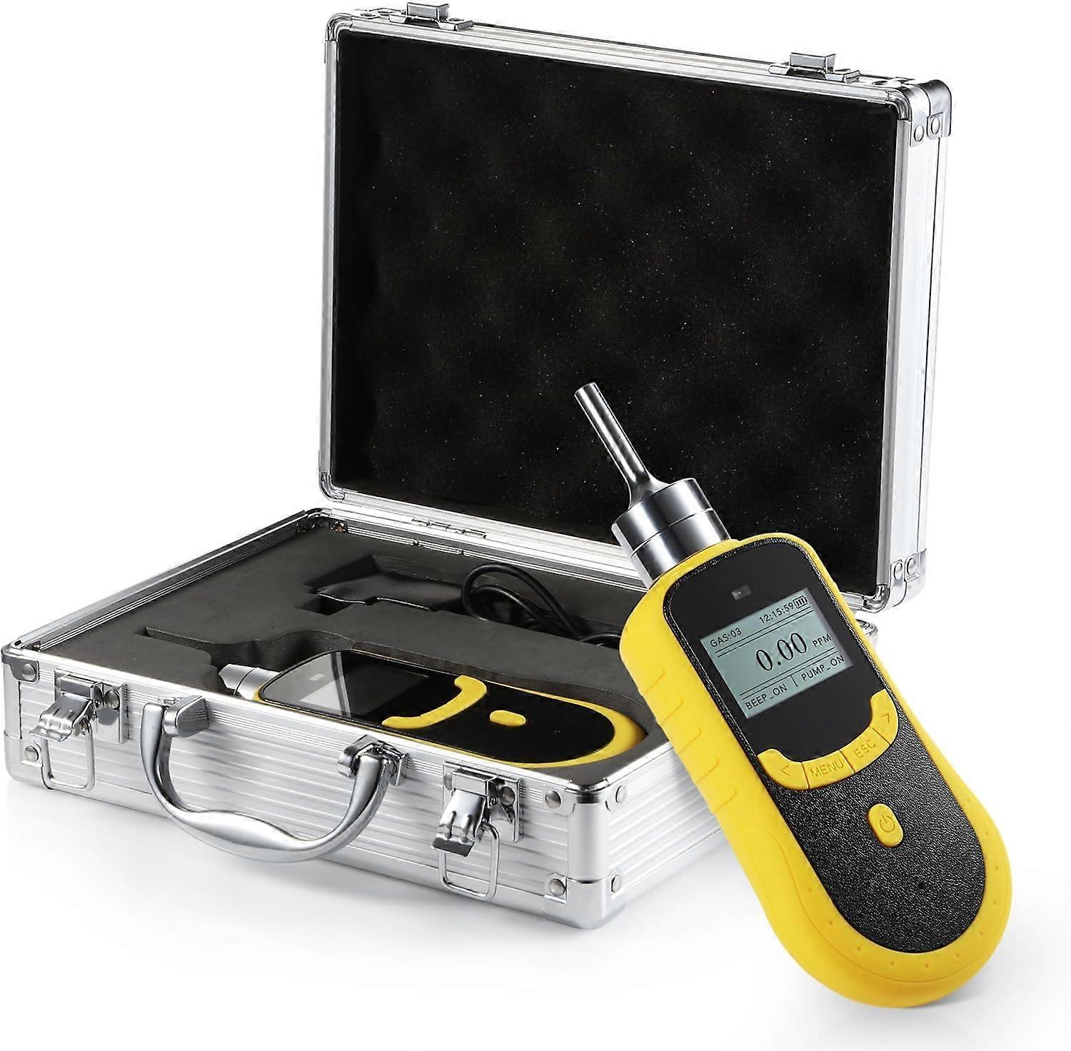 Hydrogen Leak Detector Handheld 01000PPM with 1PPM Resolution USB Rechargeable for Industrial Use