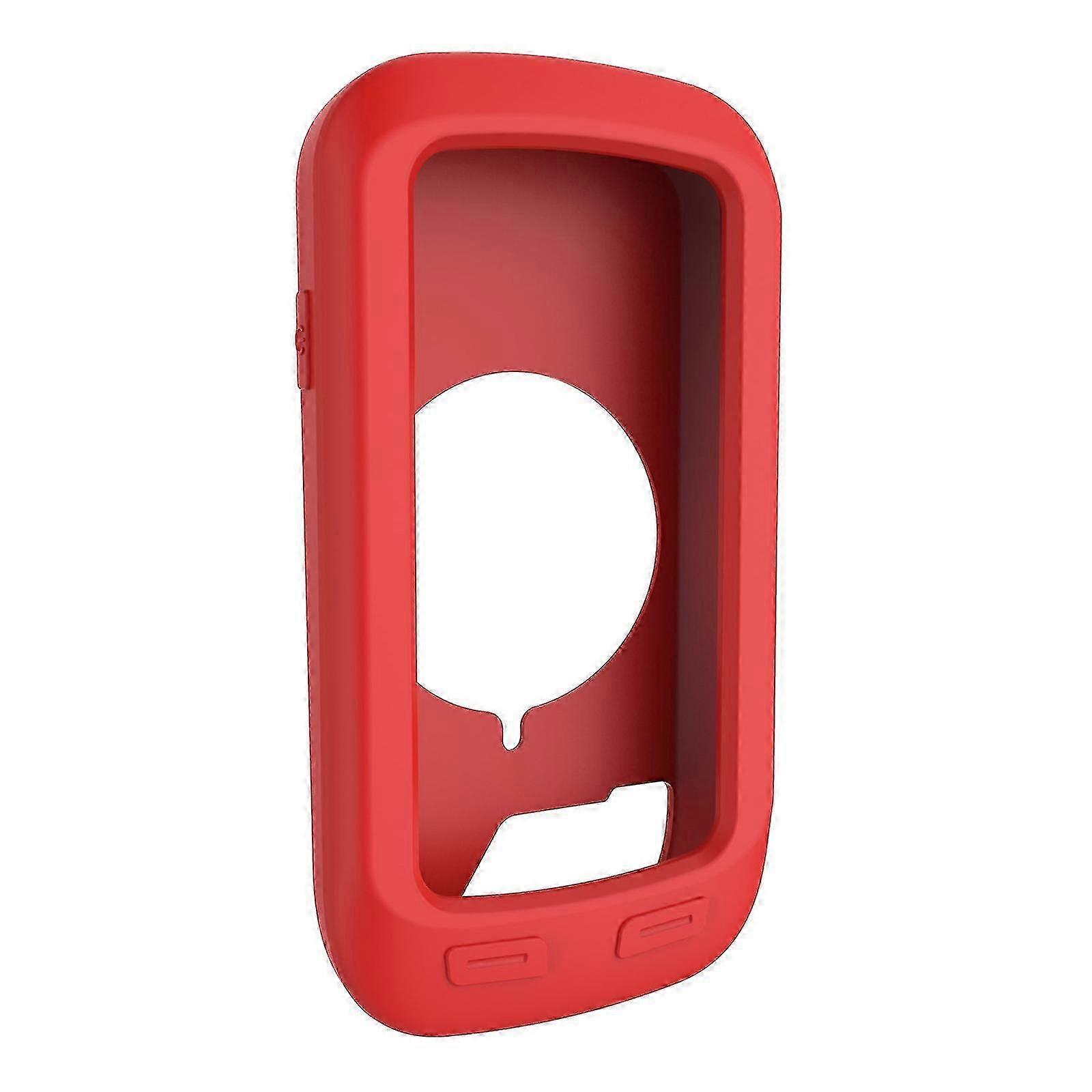 (Red)Protector For Shell For Case For Edge 1000 Cycling Gps Navigation Silicone Prote