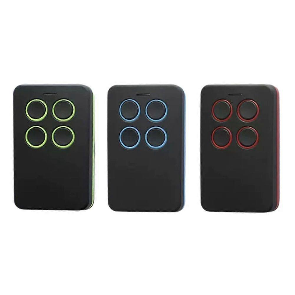 3Pcs Multi Frequency Garage Door Remote Control 280MHz-868MHz Gate Control Opener Variable Code Grabber Clone