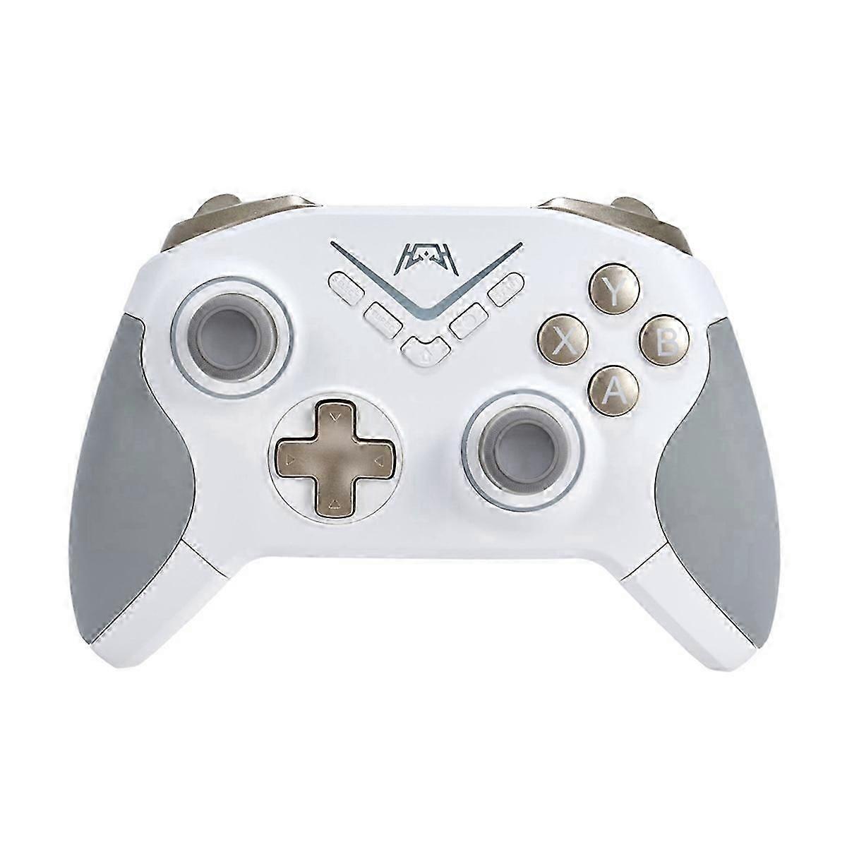 Gamepad Wireless Gaming Controller with Colorful RGB Light, D