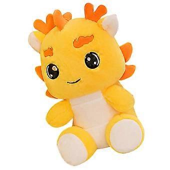 Dragon Plush Sitting Chinese Dragon Doll for Decoration 1 Piece