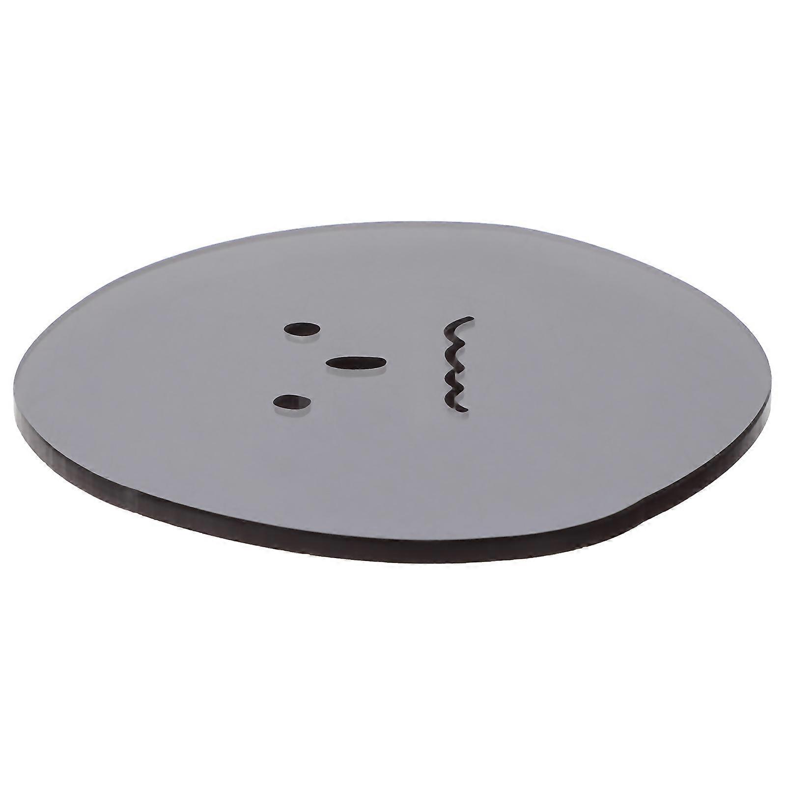 Black Acrylic Coaster for Heat Insulation 1Pcs Cup Protector