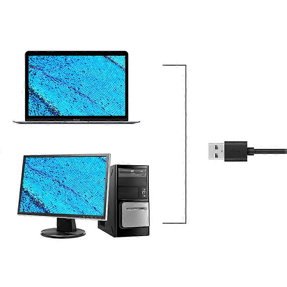 USB Magnifying Glass Digital Microscope for Magnifying Use 2Pcs with LED