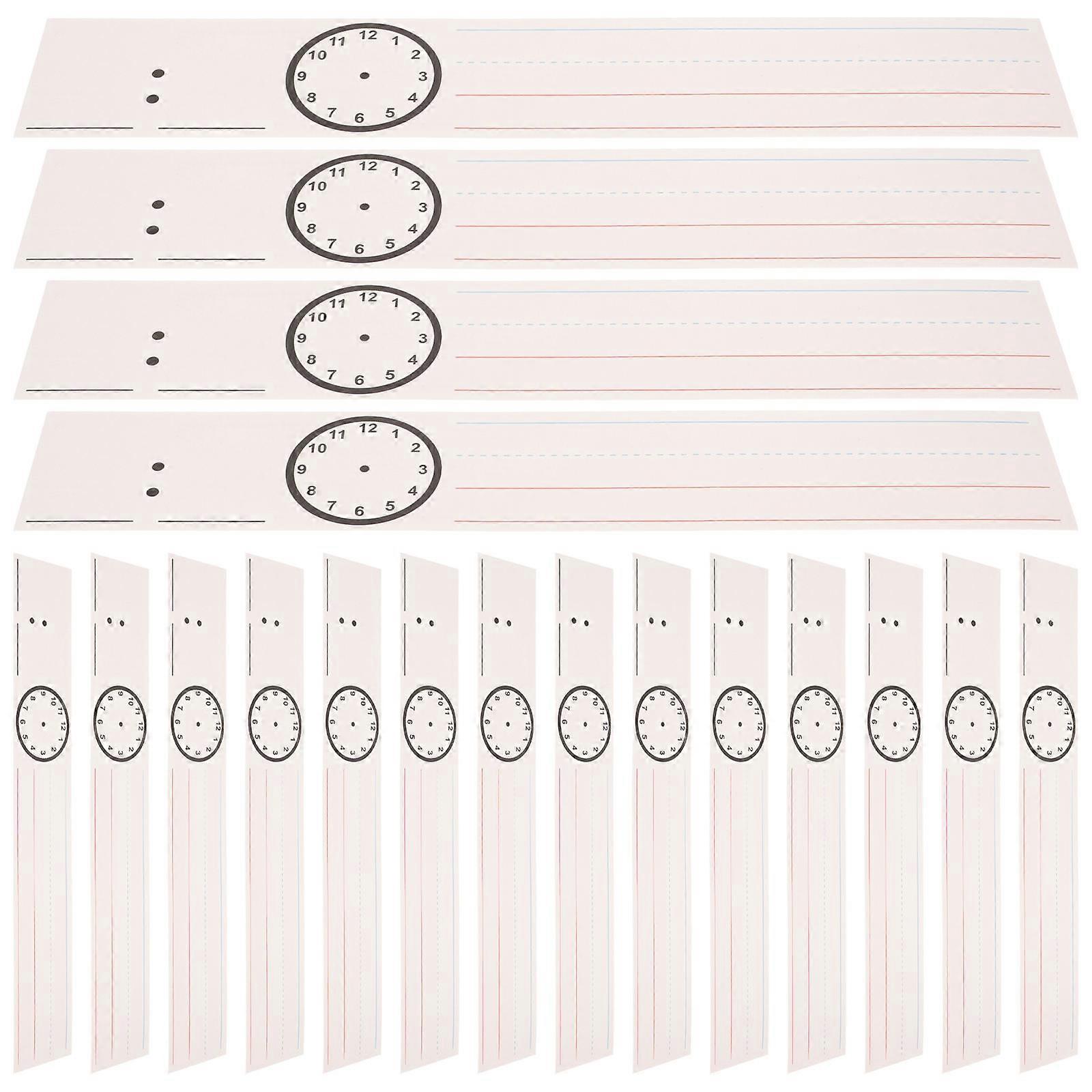 Paper Sentence Strips Learning Sheets for Kids Use 18 Sheets Classroom Supplies