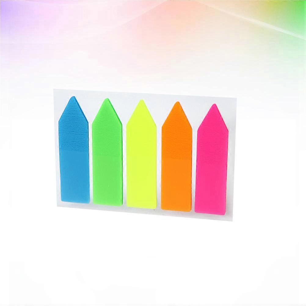 Sticky Paper Pad 10Pcs Bookmark for Indexing and Note Marking