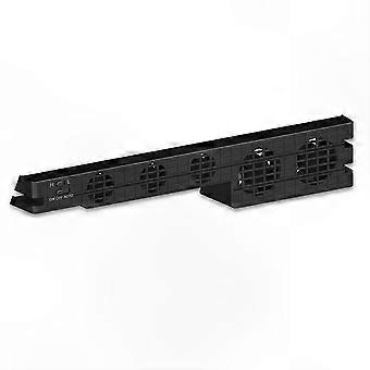 PS4 Pro Slim Stand with Cooling Fan - Console Holder & Controller Dock