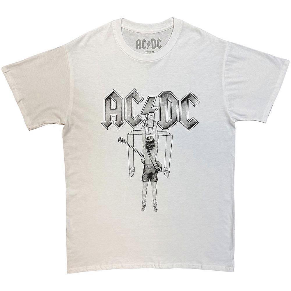 AC/DC Unisex T-Shirt: Switch (White)