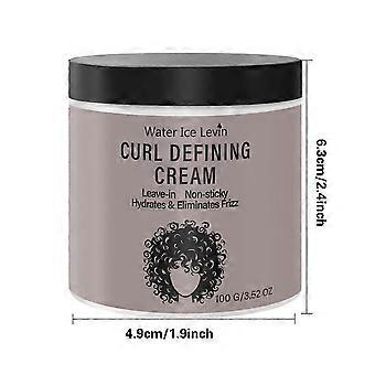 Moroccan Curl Defining Cream,Curling Cream for Enhances Wavy Hair & Curly Hair,Curl Enhancing Moisturizer Styling Creams for Defined Curls,Frizz Contr
