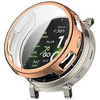 Compatible For Huami Amazfit Active 3 Premium Full Coverage TPU Watch Cover Electroplated Protective Case
